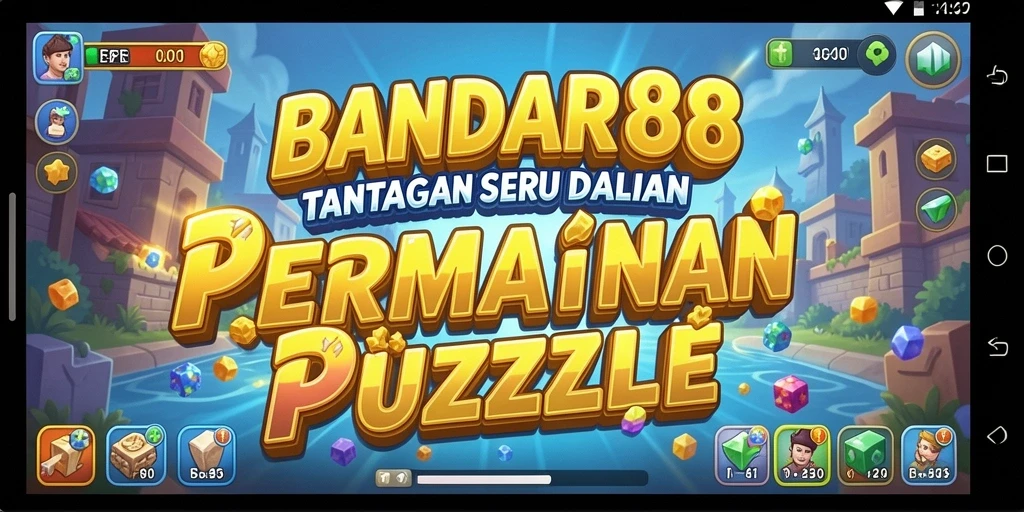 Screenshot BANDAR88 menampilkan gameplay seru dengan tantangan puzzle yang menarik.