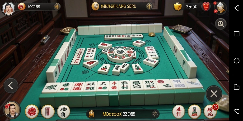 Tampilan gameplay <strong>MDG188</strong> yang menarik dengan tantangan <strong>Mahjong</strong> yang menantang.