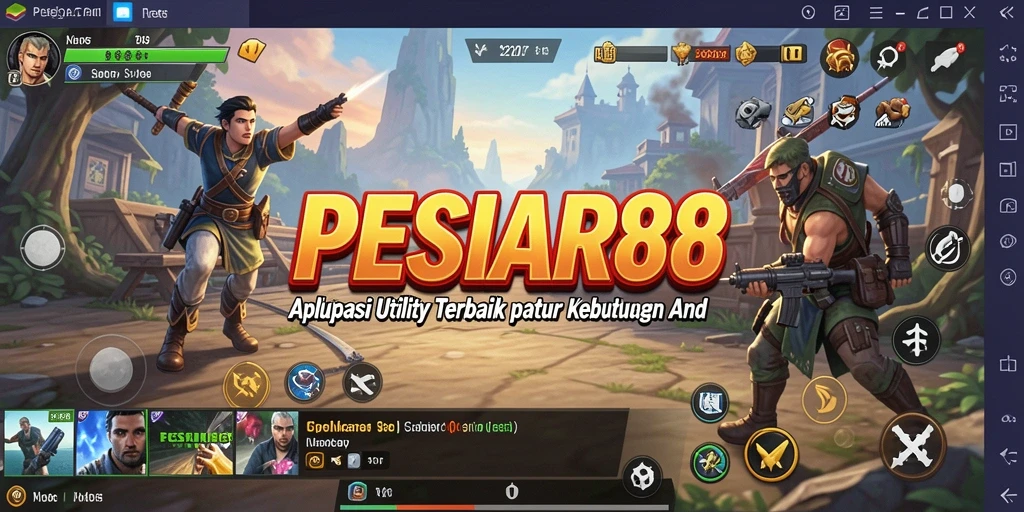 Screenshot utama PESIAR88 menampilkan fitur pengingat yang praktis.