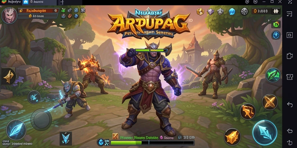 Tampilan gameplay mendebarkan dalam RAJABUAYA89.