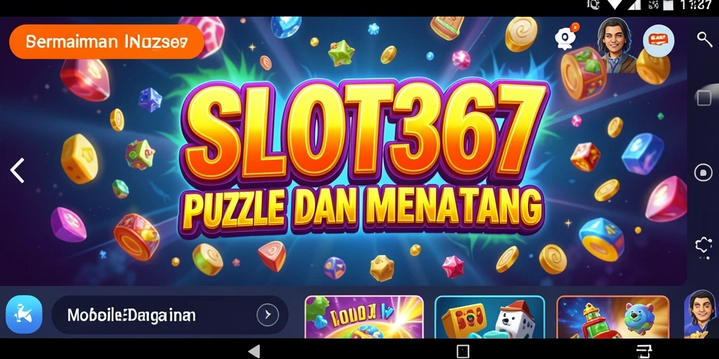 Tampilan gameplay menarik dari SLOT367 yang menampilkan tantangan puzzle.