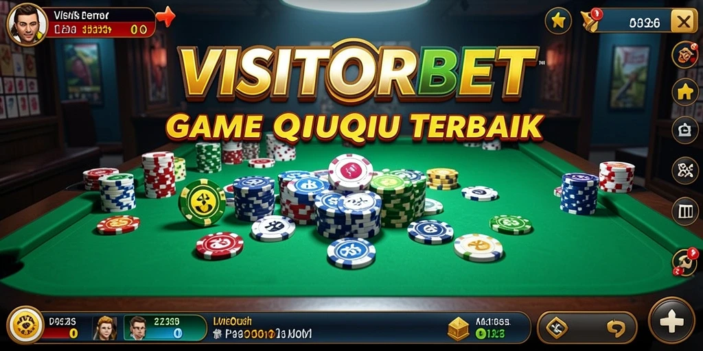 Tangkap momen seru bermain QiuQiu di VISITORBET!