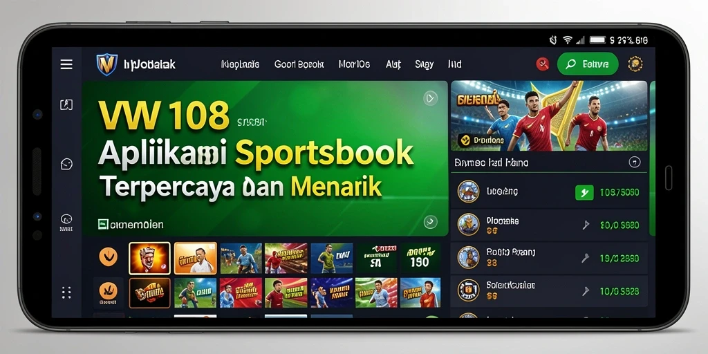 Tampilan gameplay <strong>VW108</strong> yang menarik dengan fitur taruhan olahraga.
