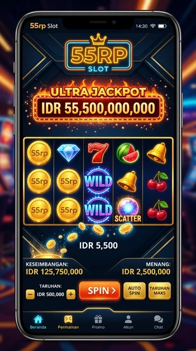 Proses unduh aplikasi di 55rp yang cepat dan mudah.